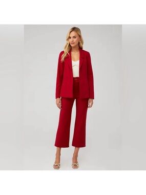 Show Me Your Mumu DJ Cropped Pants Red